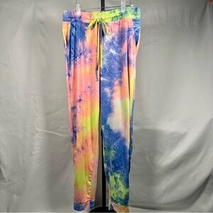 Women's Colorful Tie-Dye Joggers
